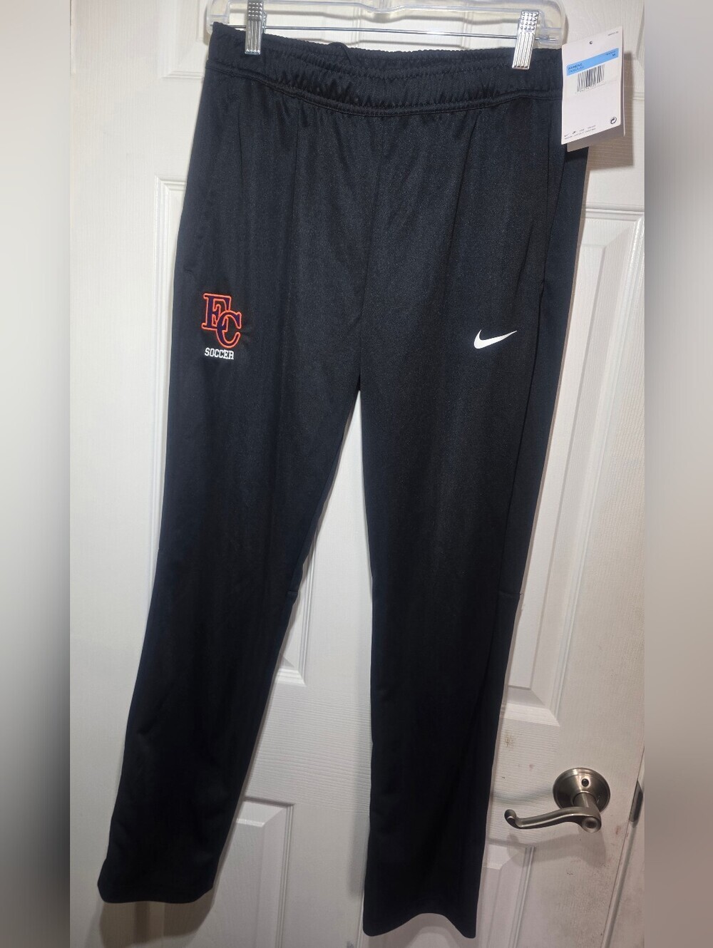 Nike Dri-FIT FC Soccer Track Pants Women Medium Black Athletic Joggers NWT